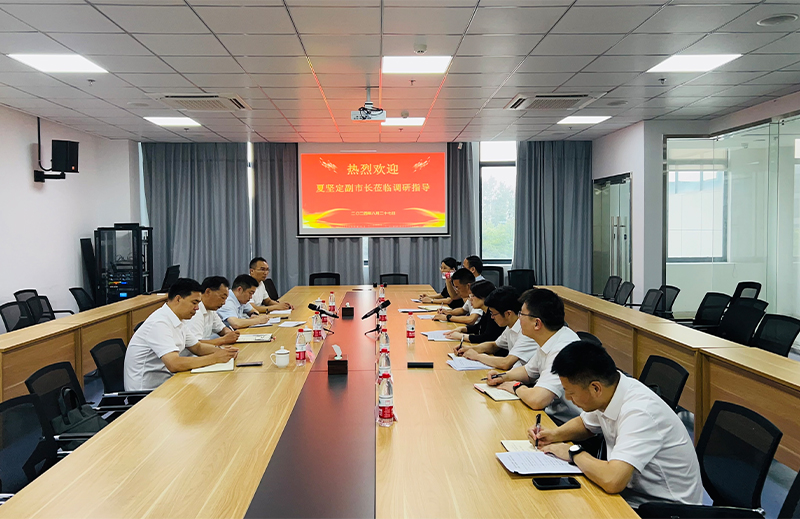 夏坚定副市长调研企业职工增技增收工作