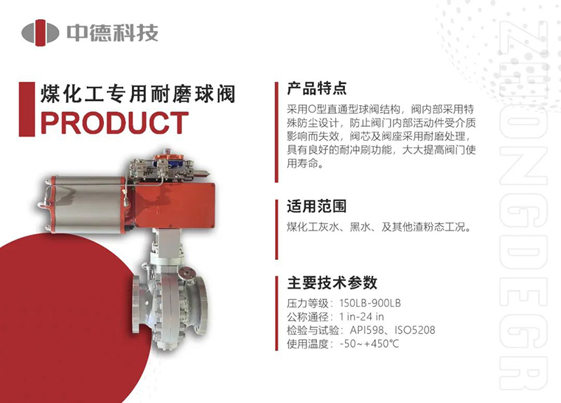 同赴盛筵 共绘宏图丨中德科技携煤化工专用阀门亮相2024中国煤化工年会